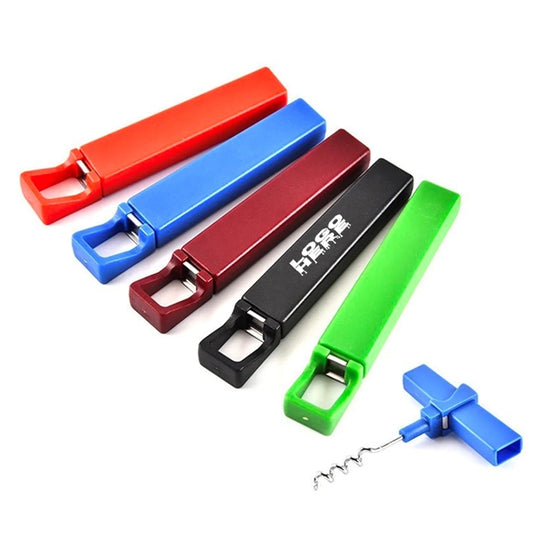 Portable Plastic Glass Wine Bottle Opener