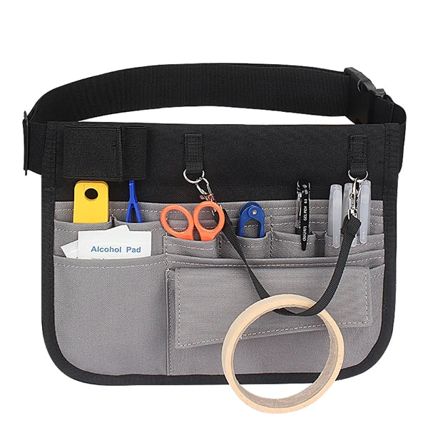 Adjustable Nurse Waist Bag Multi Pocket Supplies Organizer