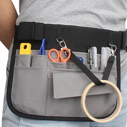 Adjustable Nurse Waist Bag Multi Pocket Supplies Organizer