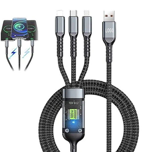 3-In-1 Super Fast Charging Cable