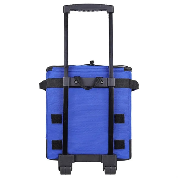 Insulated Carrier Cooling Bag Picnic Rolling Cooler