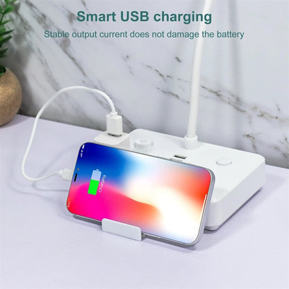 Led Table Desk Lamp Light Adjustable With Charging Port