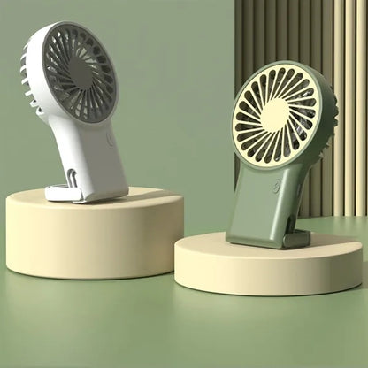 Handheld Cooling Fan Rechargeable Mini Portable