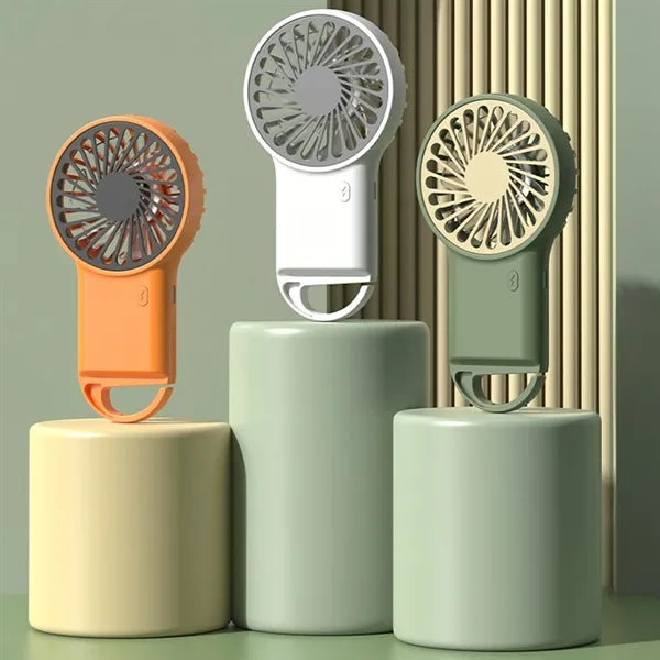 Handheld Cooling Fan Rechargeable Mini Portable