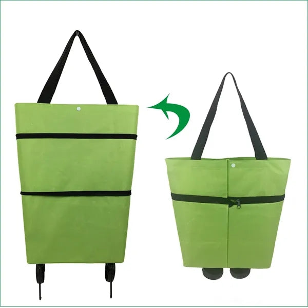 Shopping Trolley Portable Folable Tote Bag