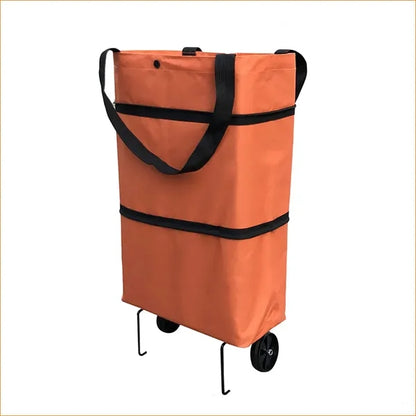 Shopping Trolley Portable Folable Tote Bag
