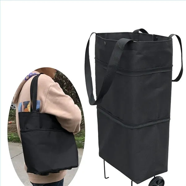 Shopping Trolley Portable Folable Tote Bag