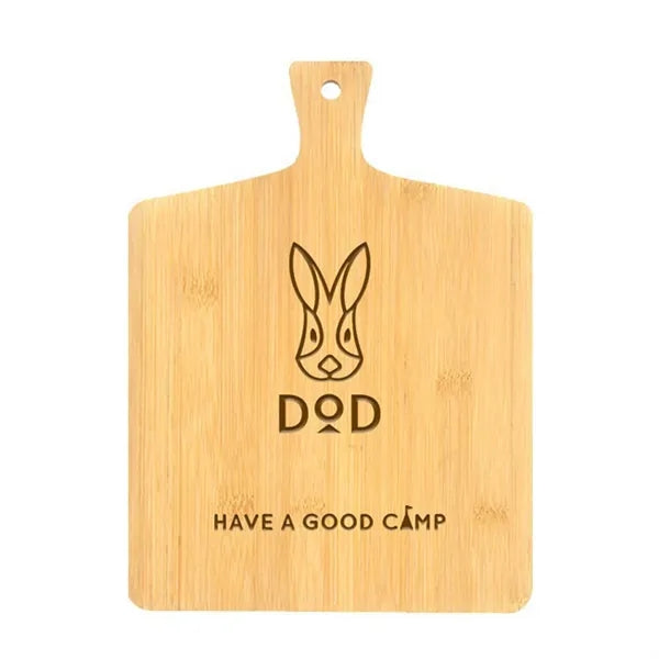 Bamboo Paddle Cutting And Serving Board