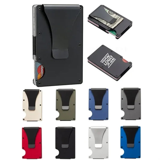 RFID Blocking Aluminium Alloy Credit Card Clip