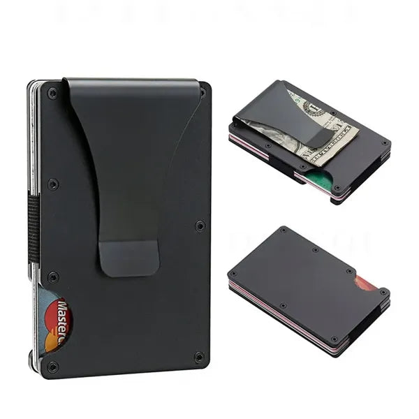 RFID Blocking Aluminium Alloy Credit Card Clip