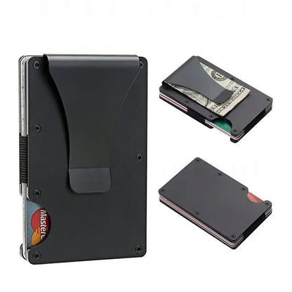 RFID Blocking Aluminium Alloy Credit Card Clip