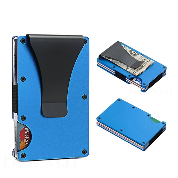RFID Blocking Aluminium Alloy Credit Card Clip