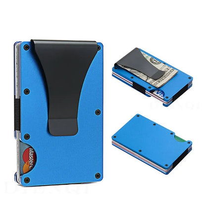 RFID Blocking Aluminium Alloy Credit Card Clip