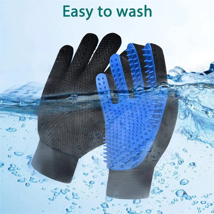 Pet Grooming Glove Hair Remover Brush