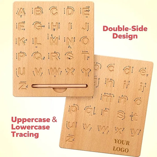 Wooden Letters Practicing Board Educational Toy