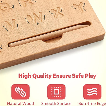 Wooden Letters Practicing Board Educational Toy