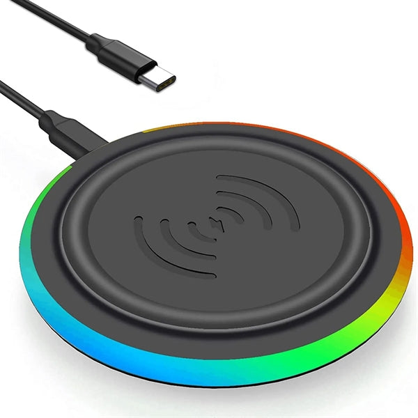 15W Max Fast Rgb Wireless Charging Pad