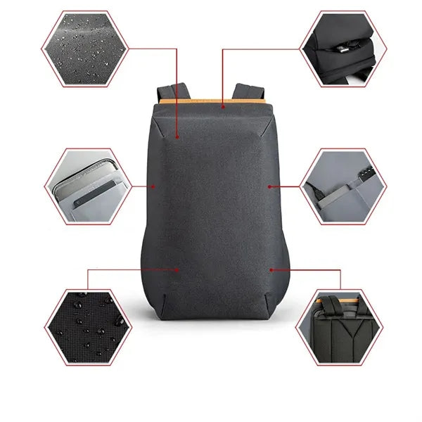 Simple Design Laptop Bag Anti Theft Backpack