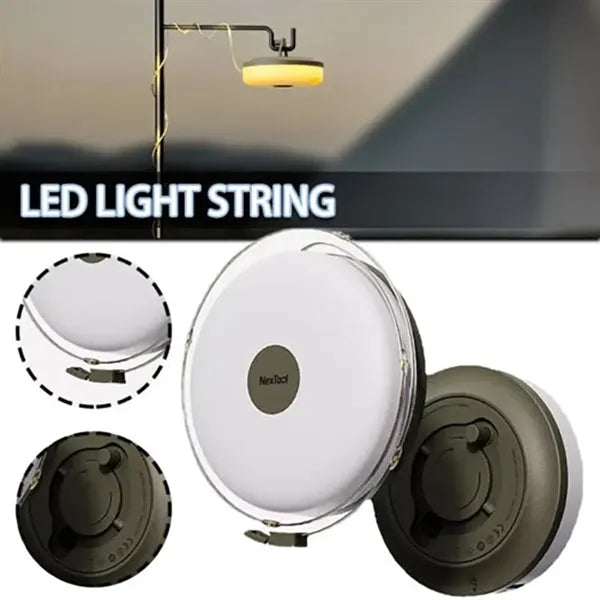 Camping Outdoor Atmosphere Canopy Tent Decoration Led Light
