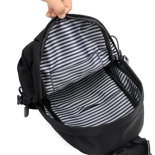 Crossbody Sling Bag Backpack With Charging Port