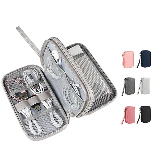 Travel Cable Organizer Pouch Electronic Accessories