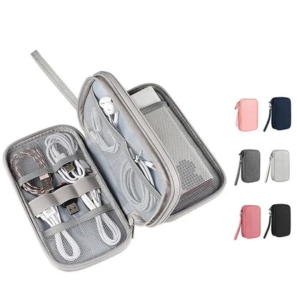 Travel Cable Organizer Pouch Electronic Accessories