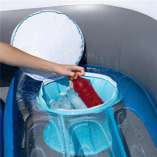 Eco-friendly PVC Inflatable 6 Man Beach Pool Float Boat