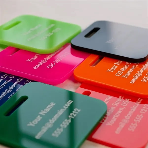 Travel Custom Personalized Luggage Tags For Suitcase