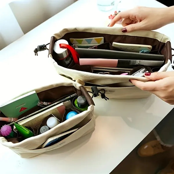 Drawstring Canvas Storage Organizers