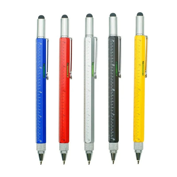 6 in 1 Tool with Ballpoint Pen