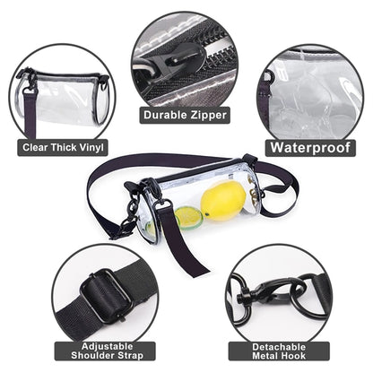 Clear Barrel Bag