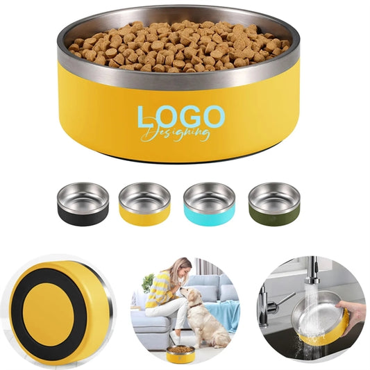 32OZ STAINLESS STEEL PET BOWL