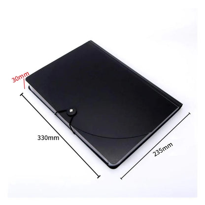 12 Pockets Plastic File Folder