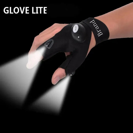 Flashlights Gloves With Color Box
