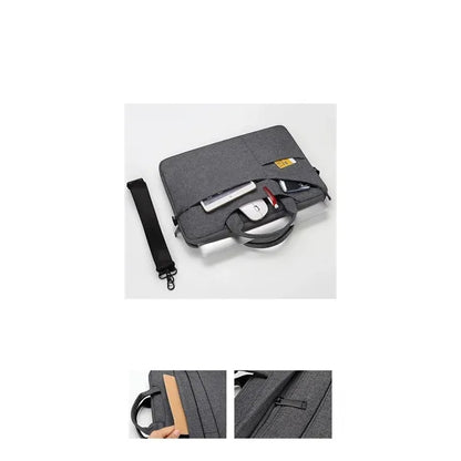 Jacquard Laptop Case with Shoulder Strap