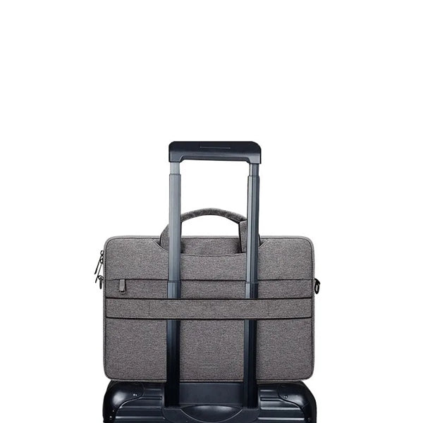 Jacquard Laptop Case with Shoulder Strap