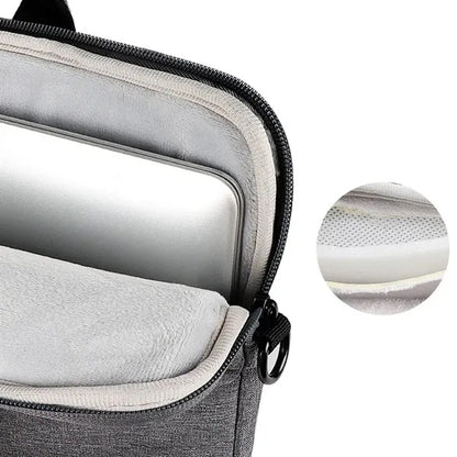 Jacquard Laptop Case with Shoulder Strap