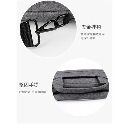 Jacquard Laptop Case with Shoulder Strap
