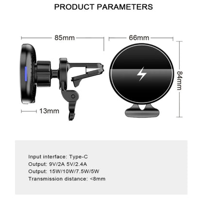 Magsafe Car Vent Phone Wireless Charger