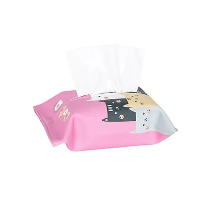 Car PU Leather Tissue Box