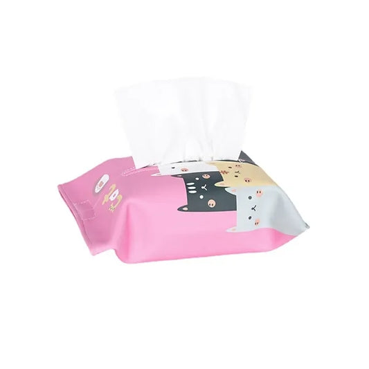 Car PU Leather Tissue Box