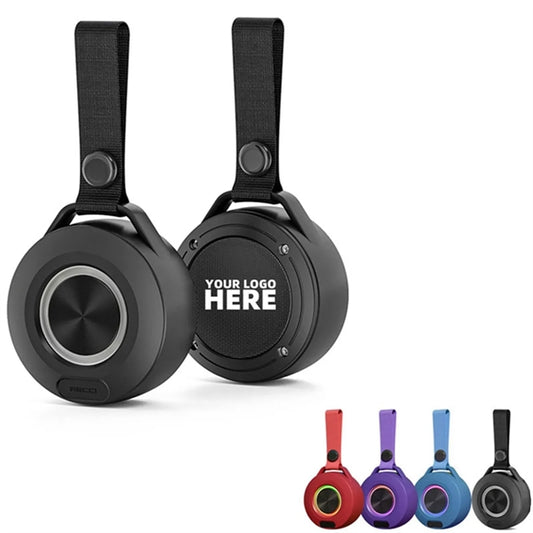 Waterproof Mini Bluetooth Shower Speaker with Lanyard