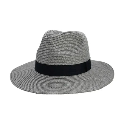 Wide Brim Straw Panama Hat