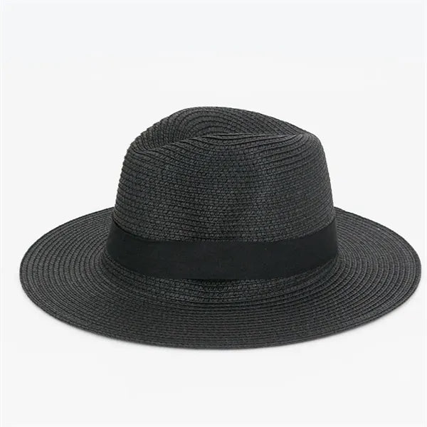 Wide Brim Straw Panama Hat