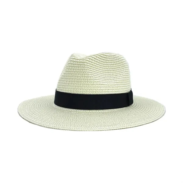 Wide Brim Straw Panama Hat