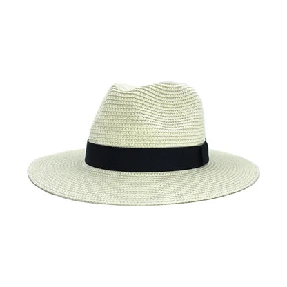 Wide Brim Straw Panama Hat