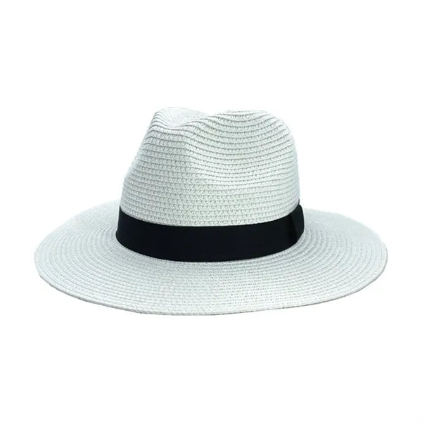 Wide Brim Straw Panama Hat