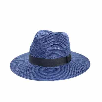 Wide Brim Straw Panama Hat