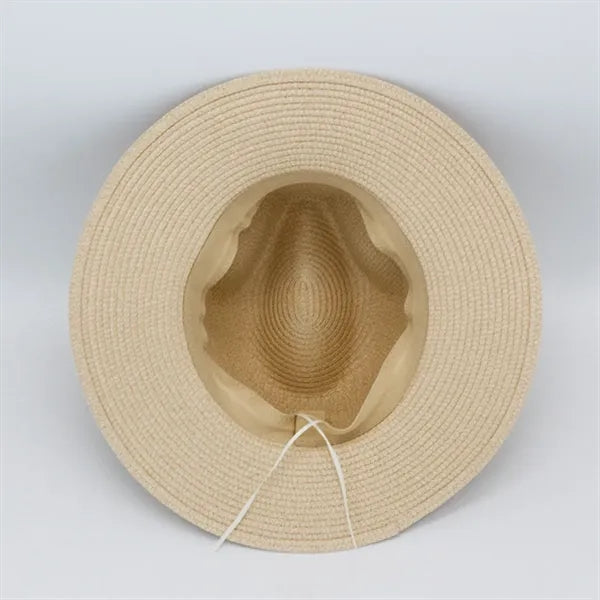 Wide Brim Straw Panama Hat