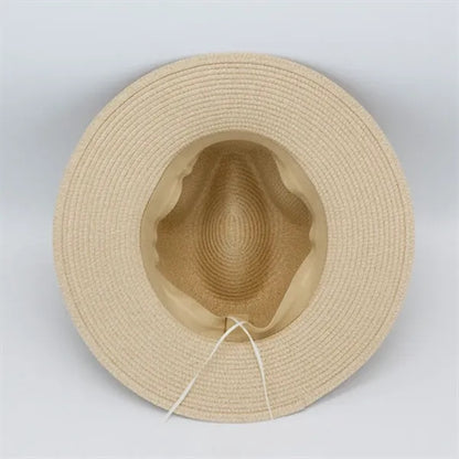 Wide Brim Straw Panama Hat